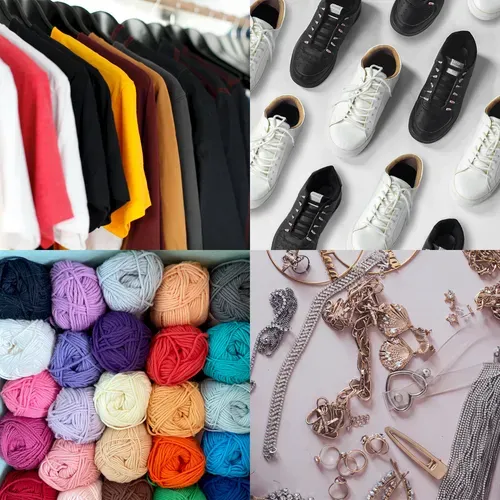 Clothing, Jewelry and Textile