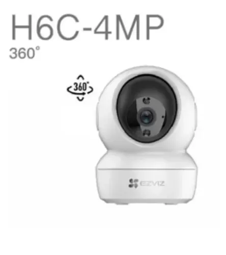 Hikvision Ezviz 4MP 2K H6C Internet PTZ CCTV Camera With Sd Card Supported