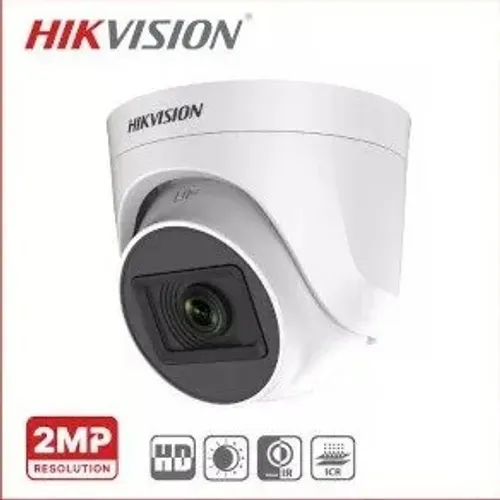 Hikvision 2 MP Indoor Fixed Turret CCTV Camera(Need DVR To Operate DS-2CE76DOT-EXIPF)