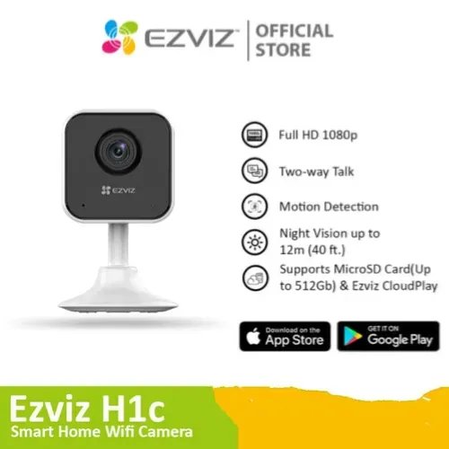 Ezviz H1C 1080P Smart Home 2MP Wi-Fi CCTV Camera With Magnetic Base