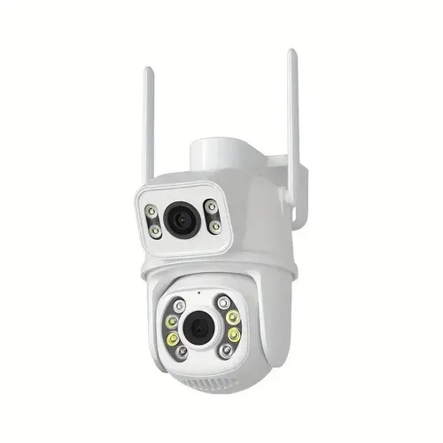 6MP PTZ Dual Lens Wireless Wi-Fi Smart CCTV Camera