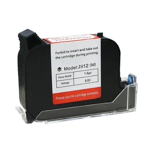 JS 12 – Black Fast Dry Ink Cartridge