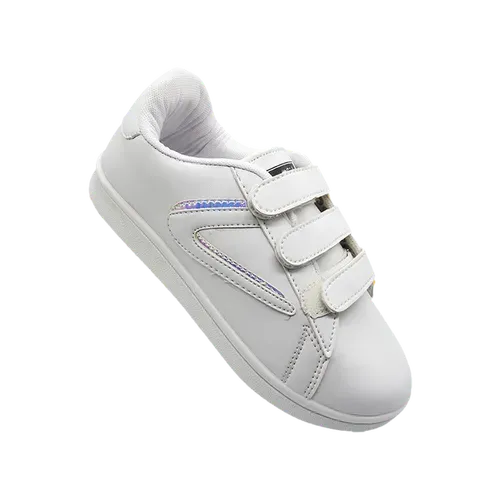 Bunai White Unisex Sneaker Shoes