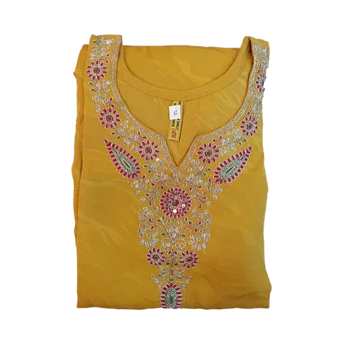 Bichitra Stitched Readymade Silk Topset For Women