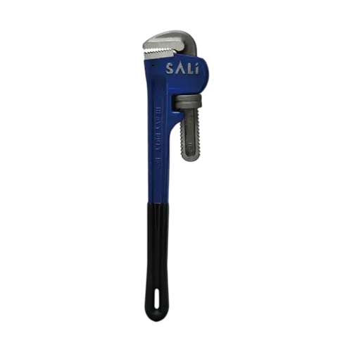 Sali Heavy Duty Pipe Wrench with Rubber Grip