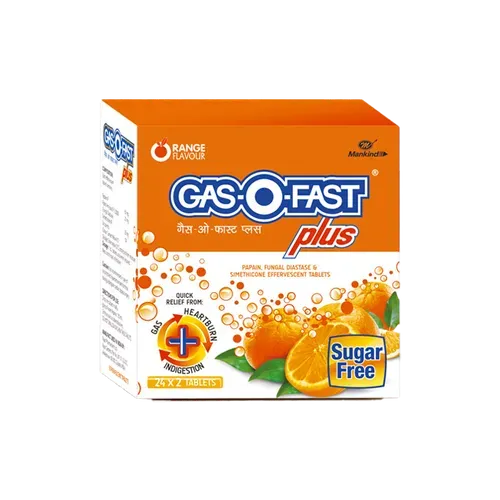 Gas-O-Fast Plus Tablet in Orange Flavour