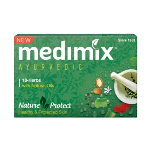Medimix Classic 18 Herbs with Natural Oils Soap | 125gm