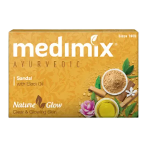 Medimix Ayurvedic Sandal with Eladi Oil Soap | 125gm