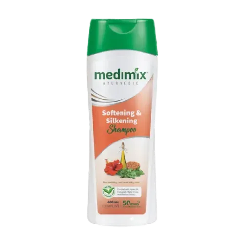Medimix Ayurvedic Softening and Silkening Shampoo | 400 ML