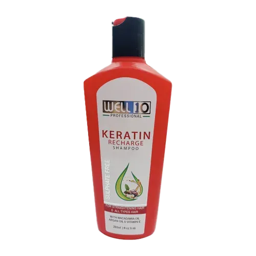 Well10 Keratin Recharge shampoo
