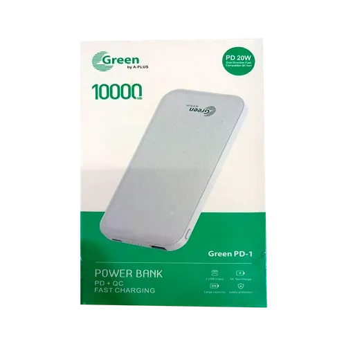 Green by A-Plus Power Bank / Green PD-1