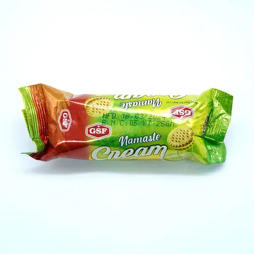 GSF Namaste Cream Pineapple Flavour Biscuits