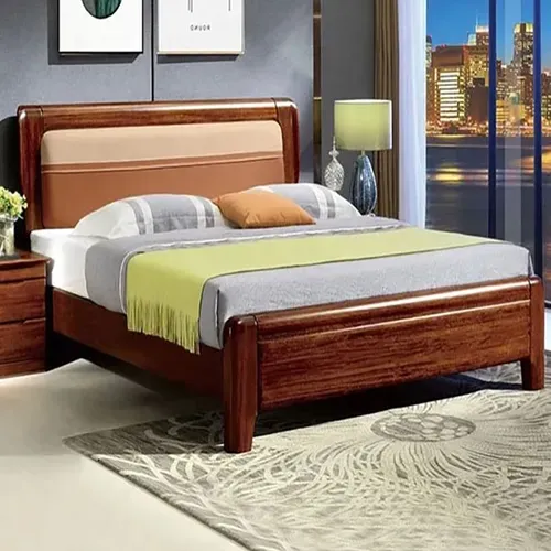 Traditional Leg Design Wooden Bed