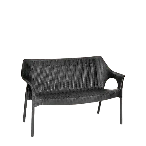 Supreme Love Seat Plastic Double Seater Chair