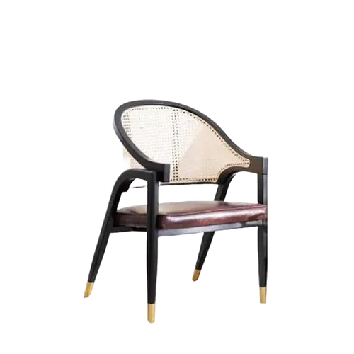 Semi Wooden Arm Chair