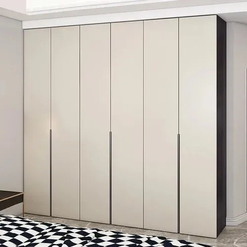 Modern Design Attached Three Door Wardrobe