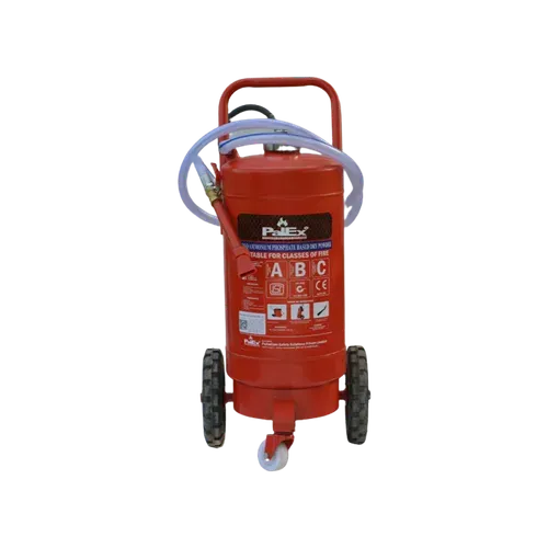 Palex ABC Dry Chemical Powder Trolly Fire Extinguisher 25kg