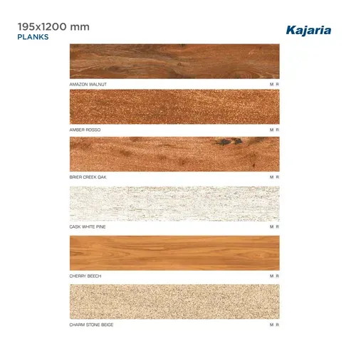 Kajaria Digital Planks Floor Tiles 195x1200mm