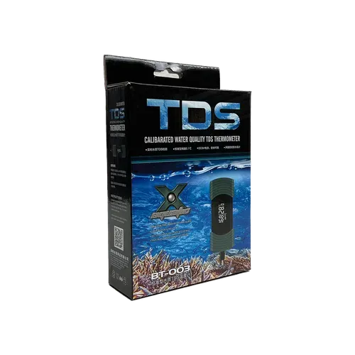 Aquatic TDS Meter Calibarated Water Quality TDS Thermometer