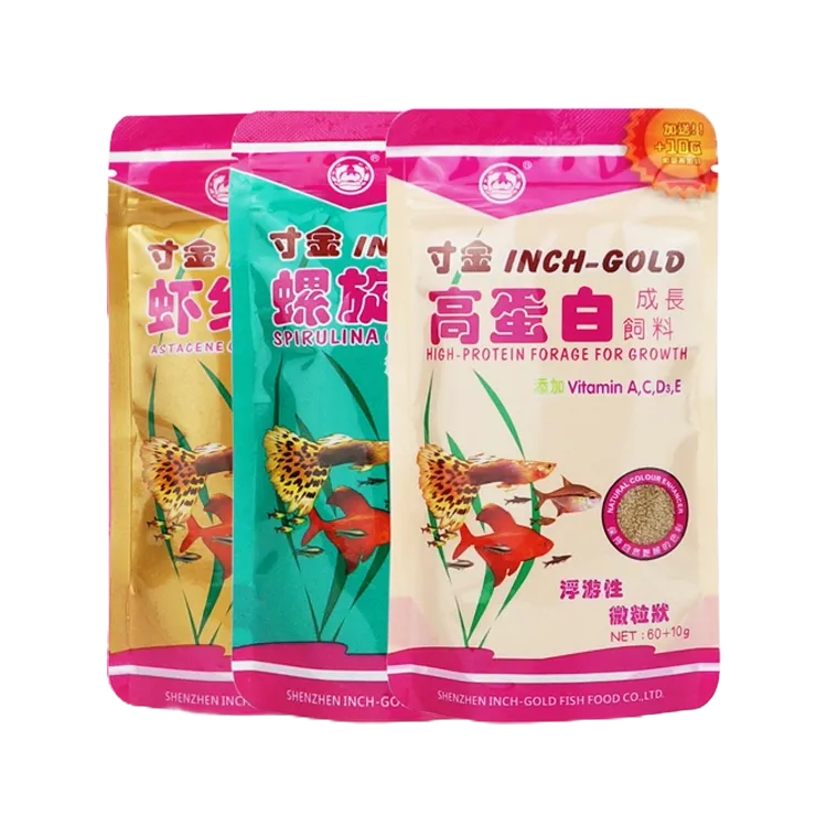 Inch-Gold Functional Feed for Tropical Fish
