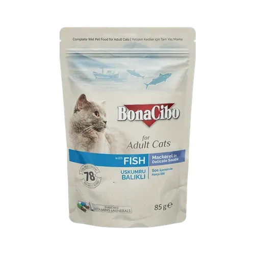 BonaCibo Fish for Adult Cats