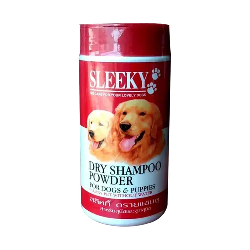 Sleeky Dry Shampoo Powder for Dog and Puppies