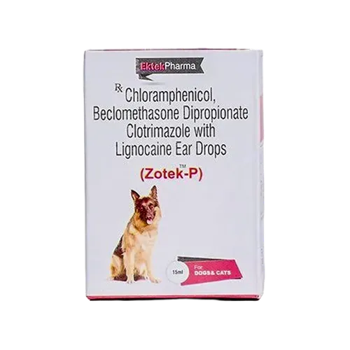 Zotek-P Ear Drops for Dogs and Cats
