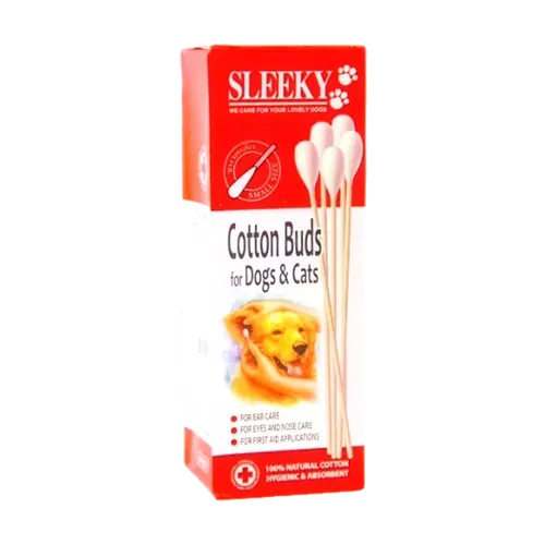 Sleeky Cotton Buds for Dogs and Cats