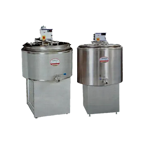 Open Top Cylindrical Milk Cooling Tank
