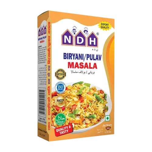 NDH Biryani Pulav Masala Powder in 50gram Packet