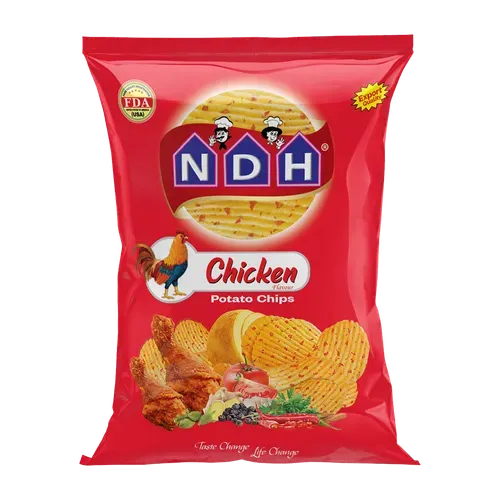 NDH Potato Chips in Chicken/ Tomato/ Cream& Onion Flavour