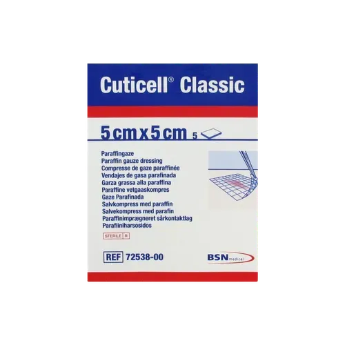 BSN Medical Cuticell Classic Sterile Paraffin Gauze Dressing