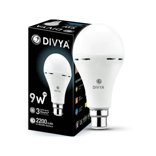 Divya Emergency Bulb 9watt