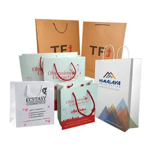 Customized Paper Bag Making and Printing Services