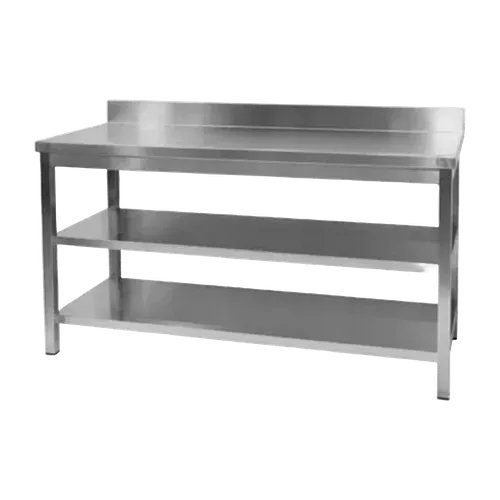 Working Table with Double Shelve