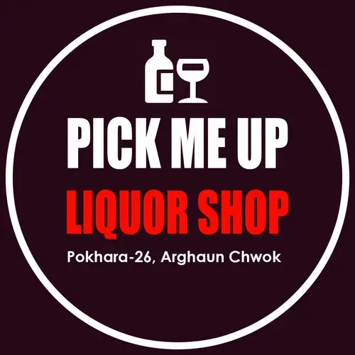 Pick Me Up Liquor Shop - Logo