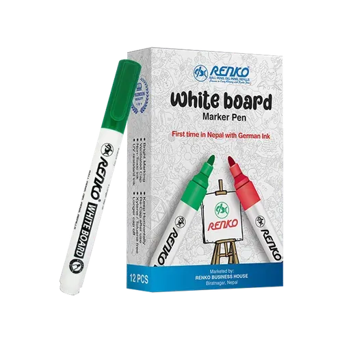 Renko White Board Marker- Packet of 12 Pcs