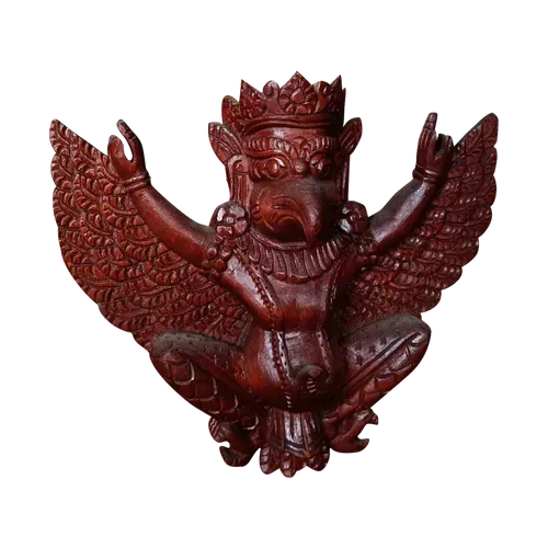 Hand Carved Wooden Garuda