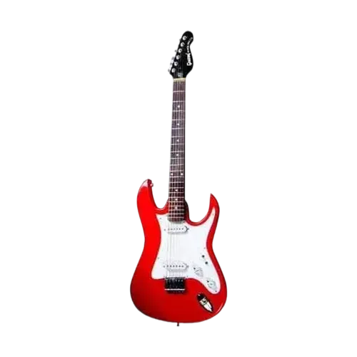 Grason Super Deluxe Electric Guitar with Padded Bag,Cable,Strings,Strap,Picks & Rosewood Fretboard (Red)