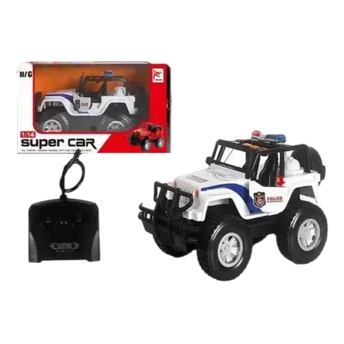 Remote Control Police Jeep Toy