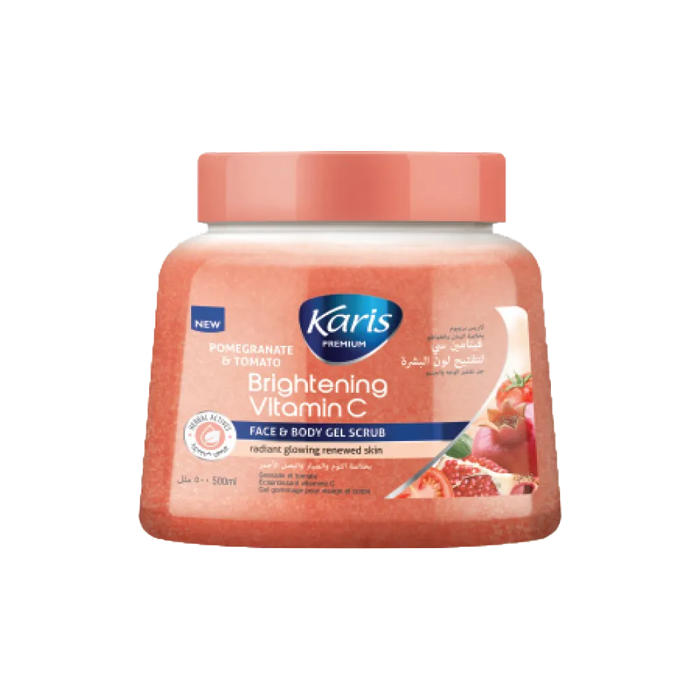 Karis Brightening Face and Body Gel Scrub Vitamin C
