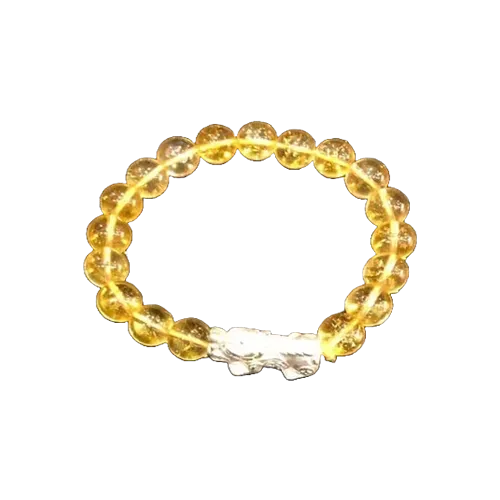 Nepal Handicrafts Citrine Stone Bracelets 8mm