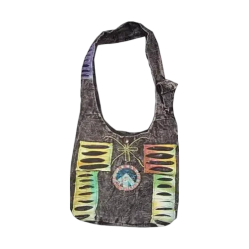 Nepal Handicraft Peace Cotton Bags Made in Nepal