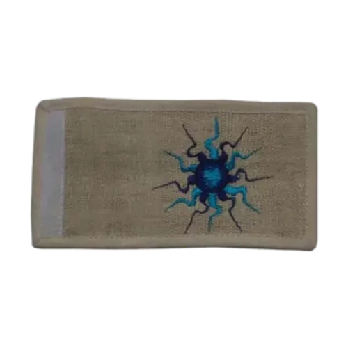 Nepal Handicraft Emroidary Hemp Wallet