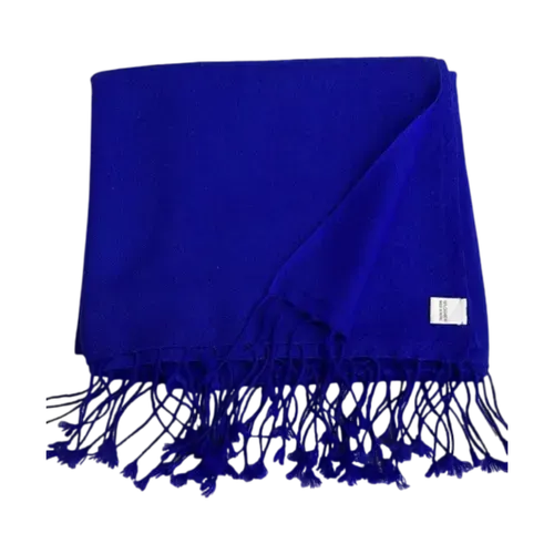 Nepal Handicraft Blue Cashmere Shawl