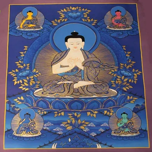 Nepal Handicraft Buddha Thangka Painting