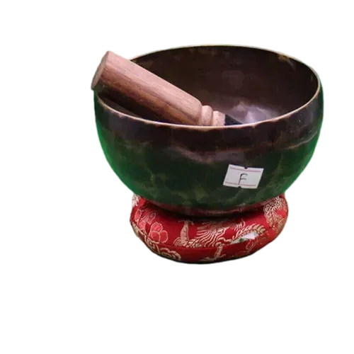 Nepal Handicraft Black Plain Singing Bowl Made in Nepal