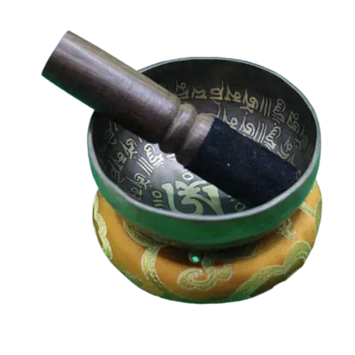 Nepal Handicraft Full Mantra Singing Bowl Made in Nepal