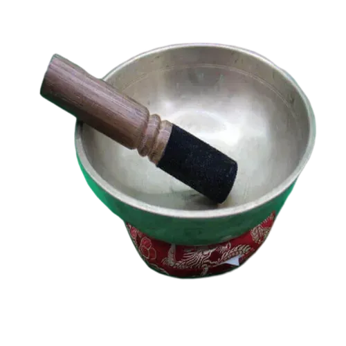 Nepal Handicraft Old Mane Puri Singing Bowl