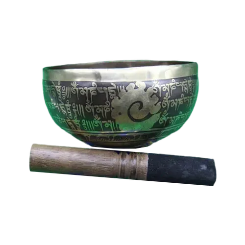 Nepal Handicraft Tibetan Carved Singing Bowl